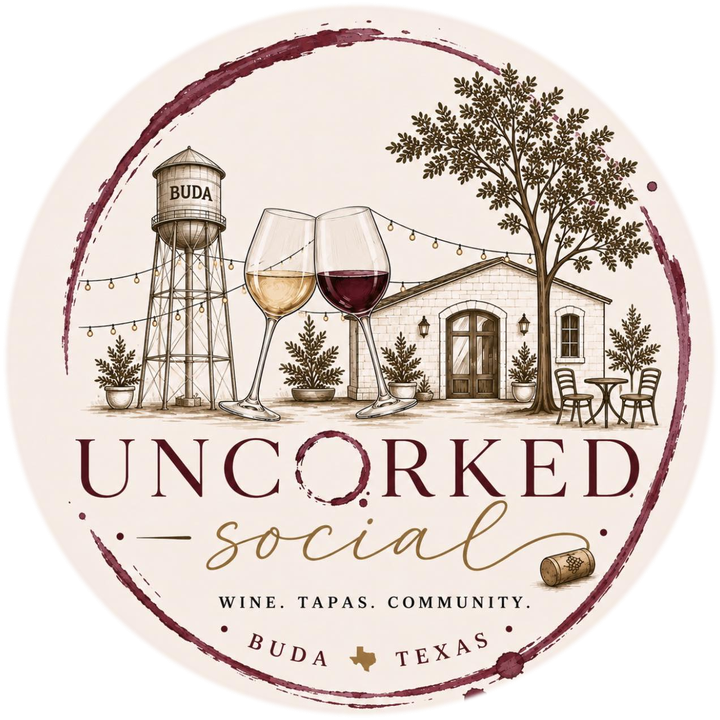 Uncorked Social — Wine, Tapas, Community — Buda, Texas